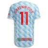 Oficiální Fotbalový Dres Manchester United Mason Greenwood 11 Hostující 2021-22 pro Muži